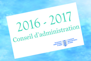 Conseil d’administration 2016-2017