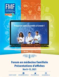 Forum en médecine familiale programme 2021