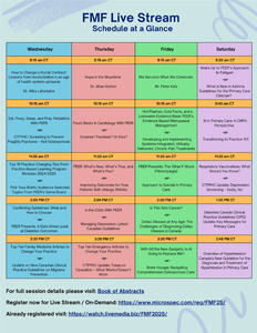 FMF 2024 Poster Program 